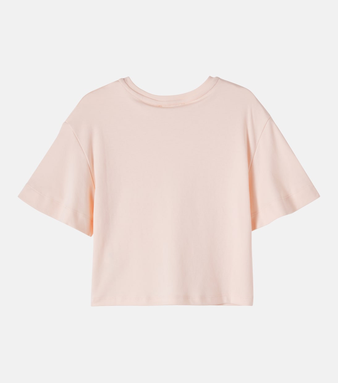 Besticktes T-Shirt aus Baumwoll-Jersey | Chloé Kids