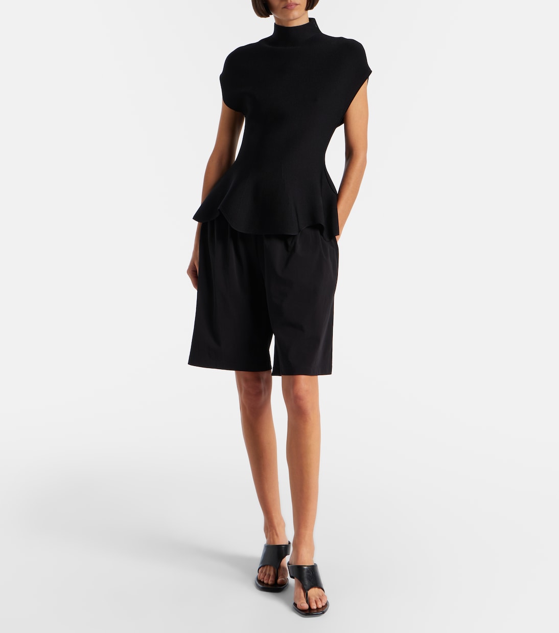 Poppy cotton shorts | Khaite