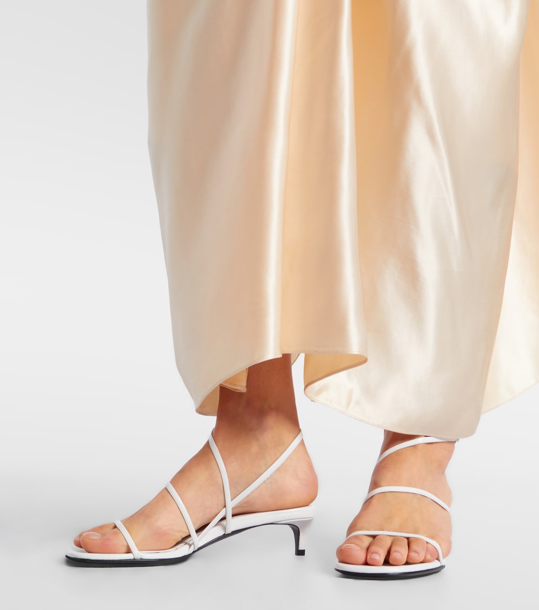 Loop 35 leather sandals | Khaite