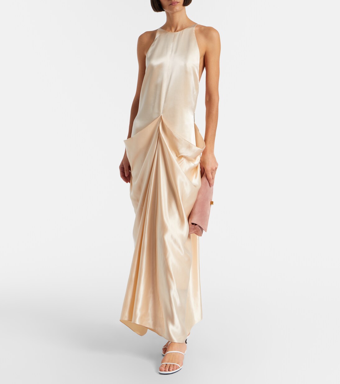 Loop 35 leather sandals | Khaite