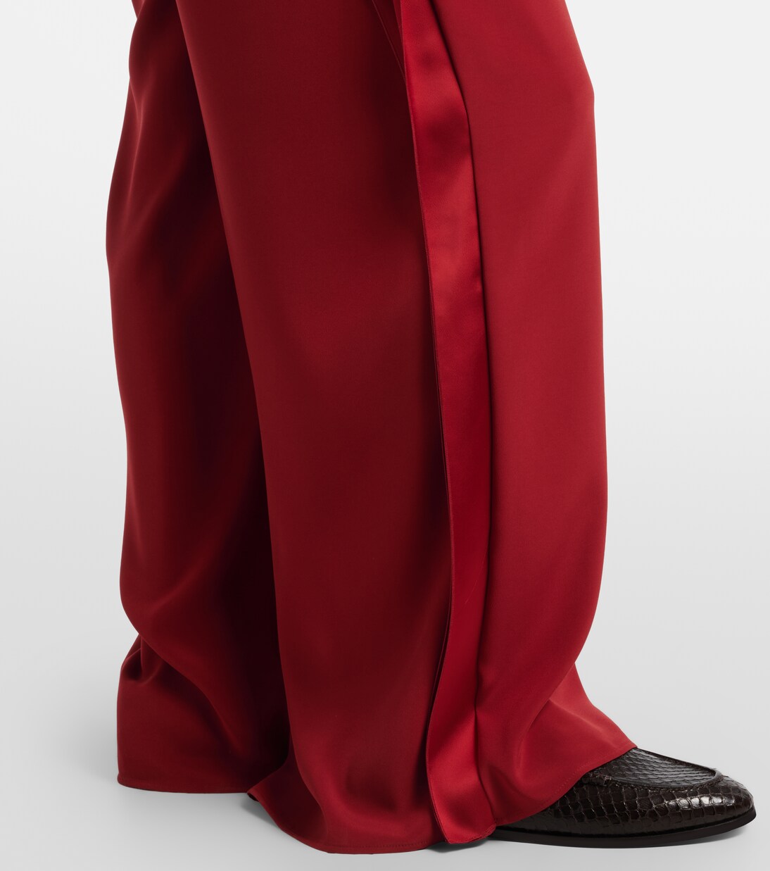 Pantalon ample en crêpe | Max Mara