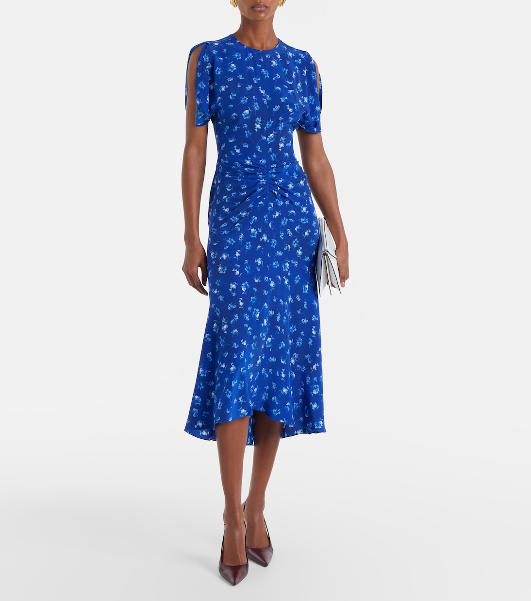 Midikleid Bela aus Seide | Victoria Beckham