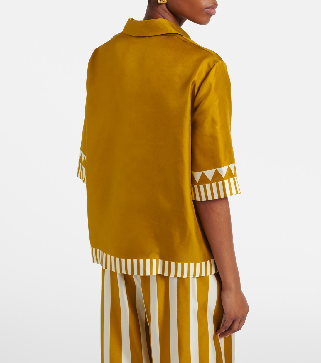 Camicia Émeraude in twill di seta | Eres