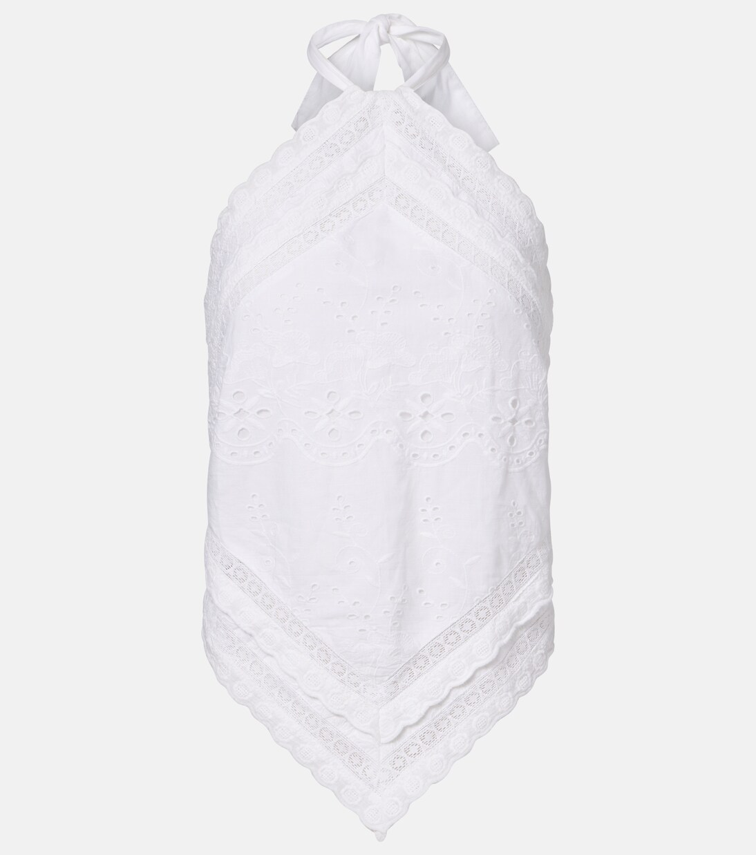 Top Felicity de algodón bordado | Melissa Odabash