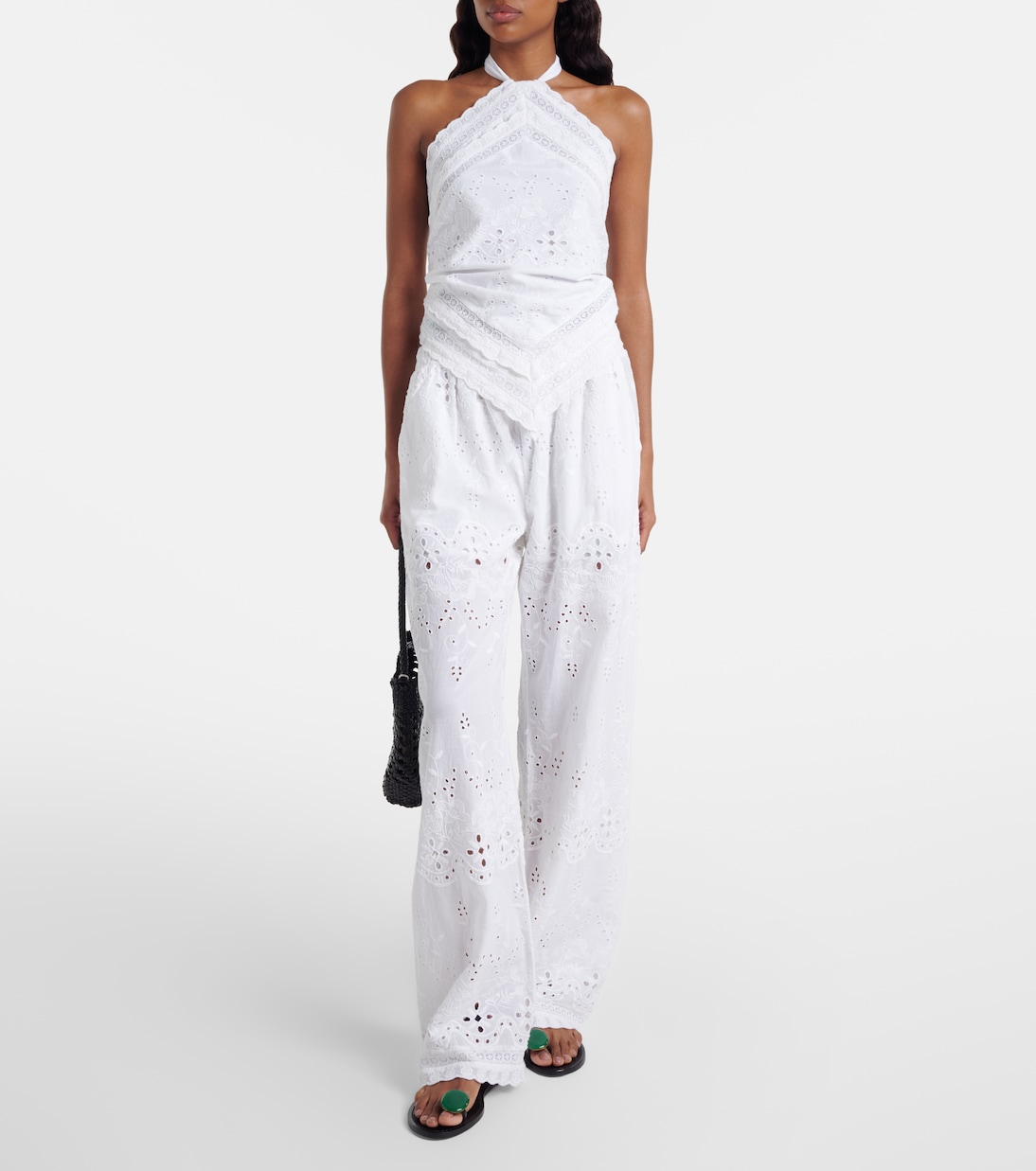 Top Felicity de algodón bordado | Melissa Odabash