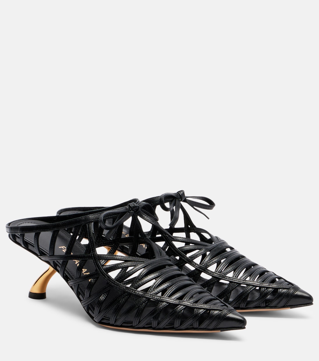 Cirry leather mules | Ferragamo