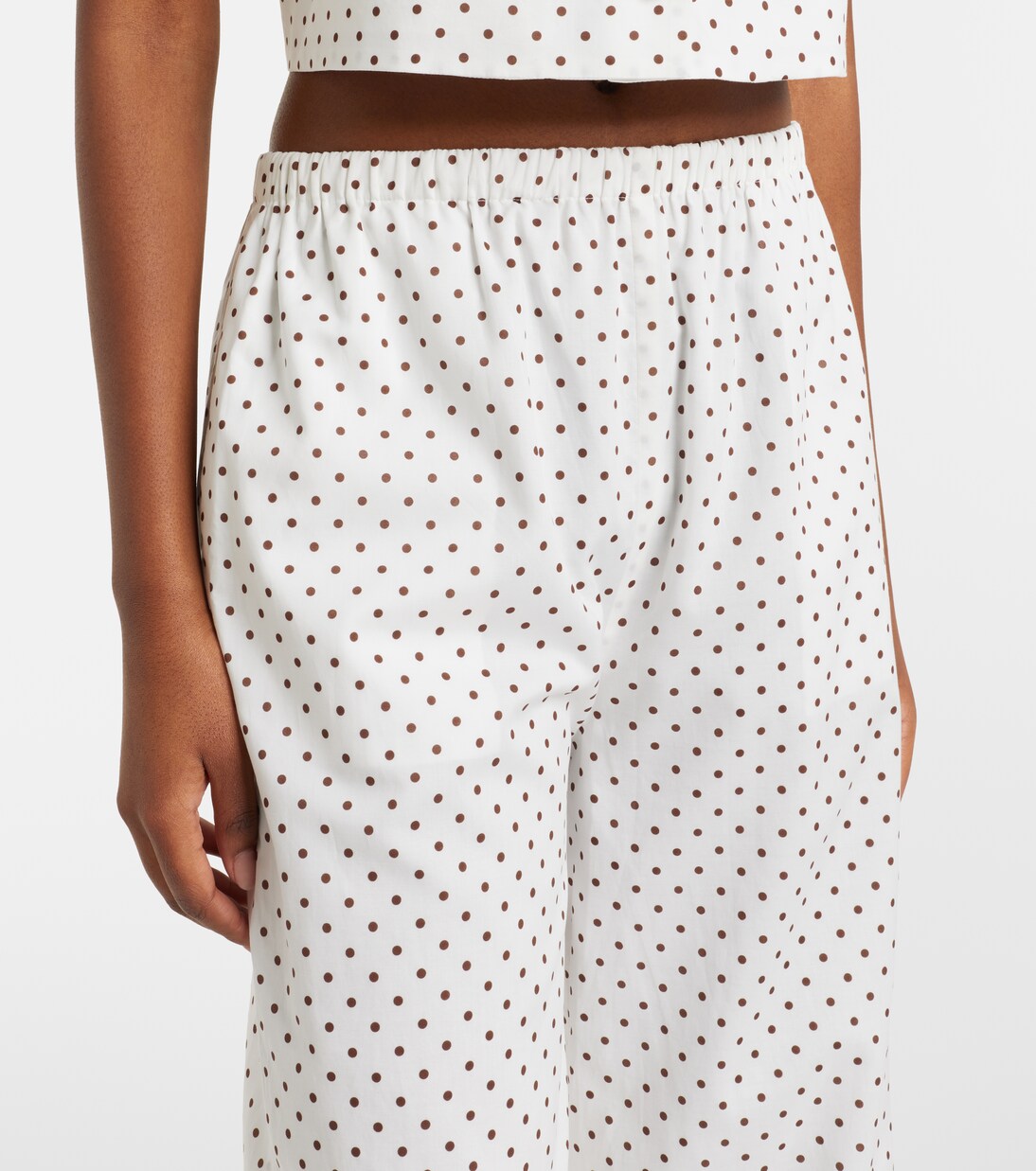 Evie polka-dot balloon pants | Posse