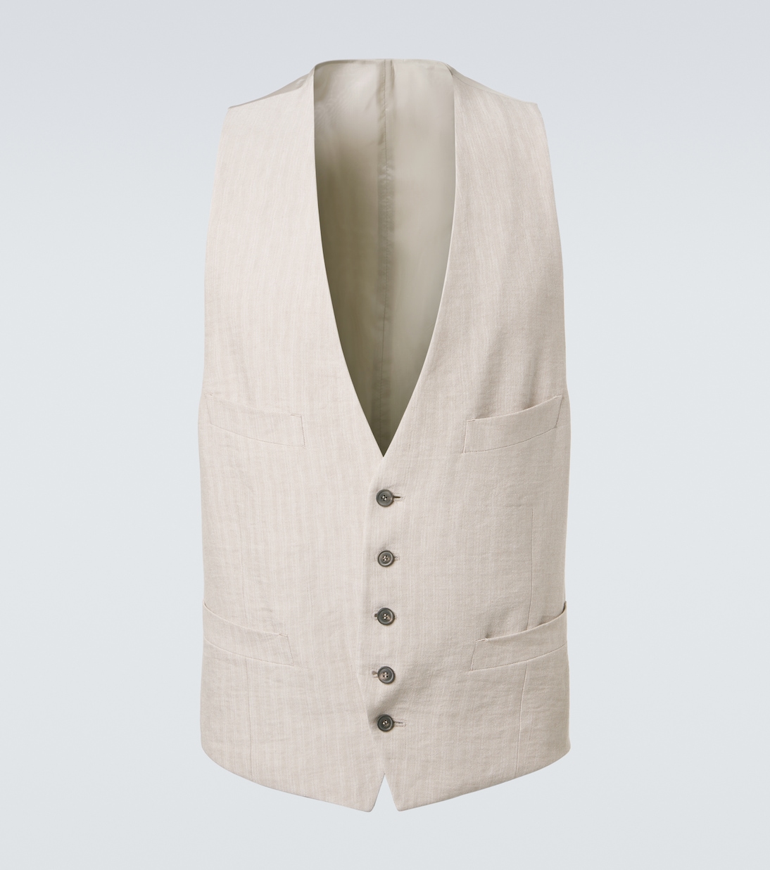Single-breasted vest | Giorgio Armani