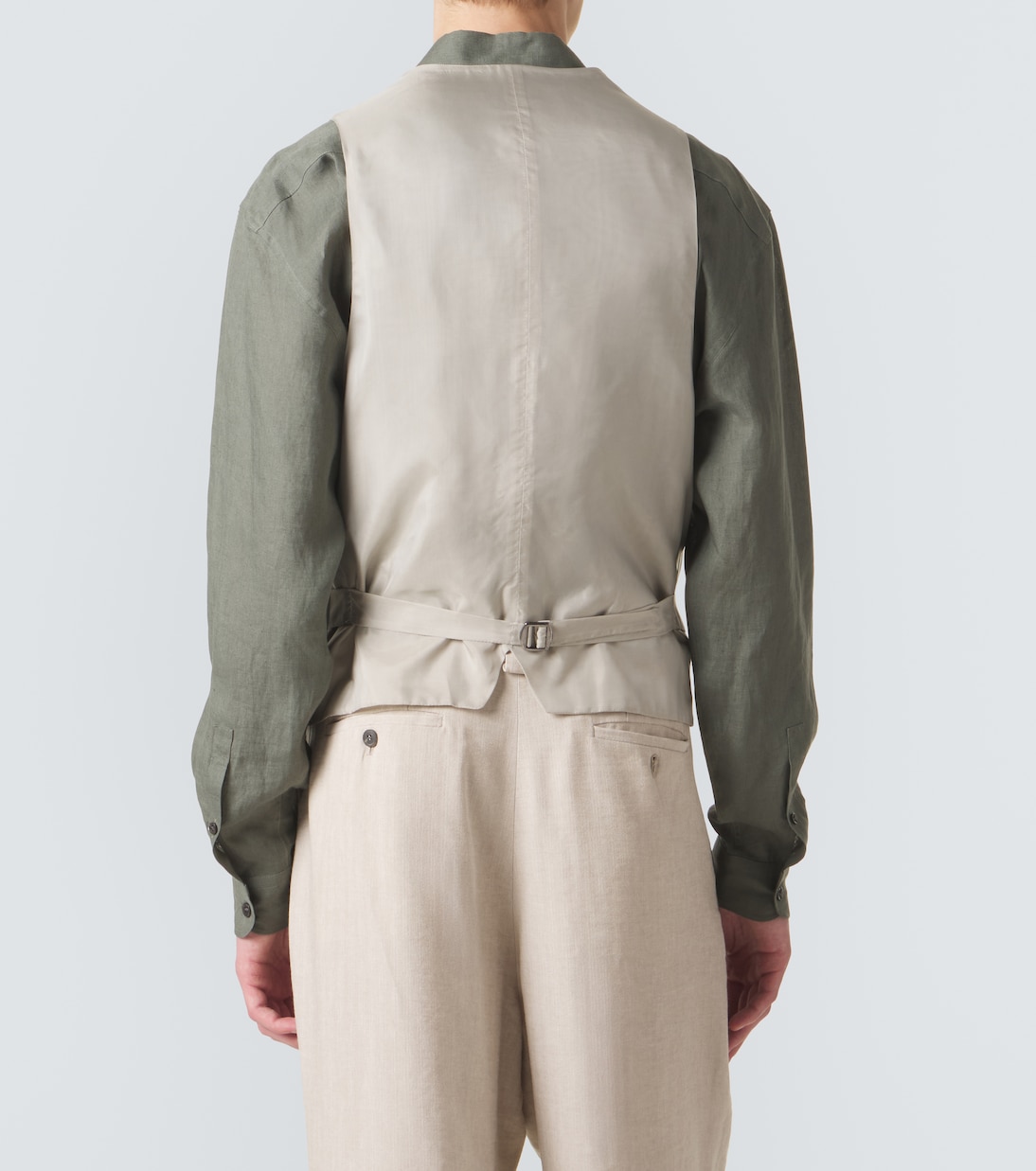 Single-breasted vest | Giorgio Armani