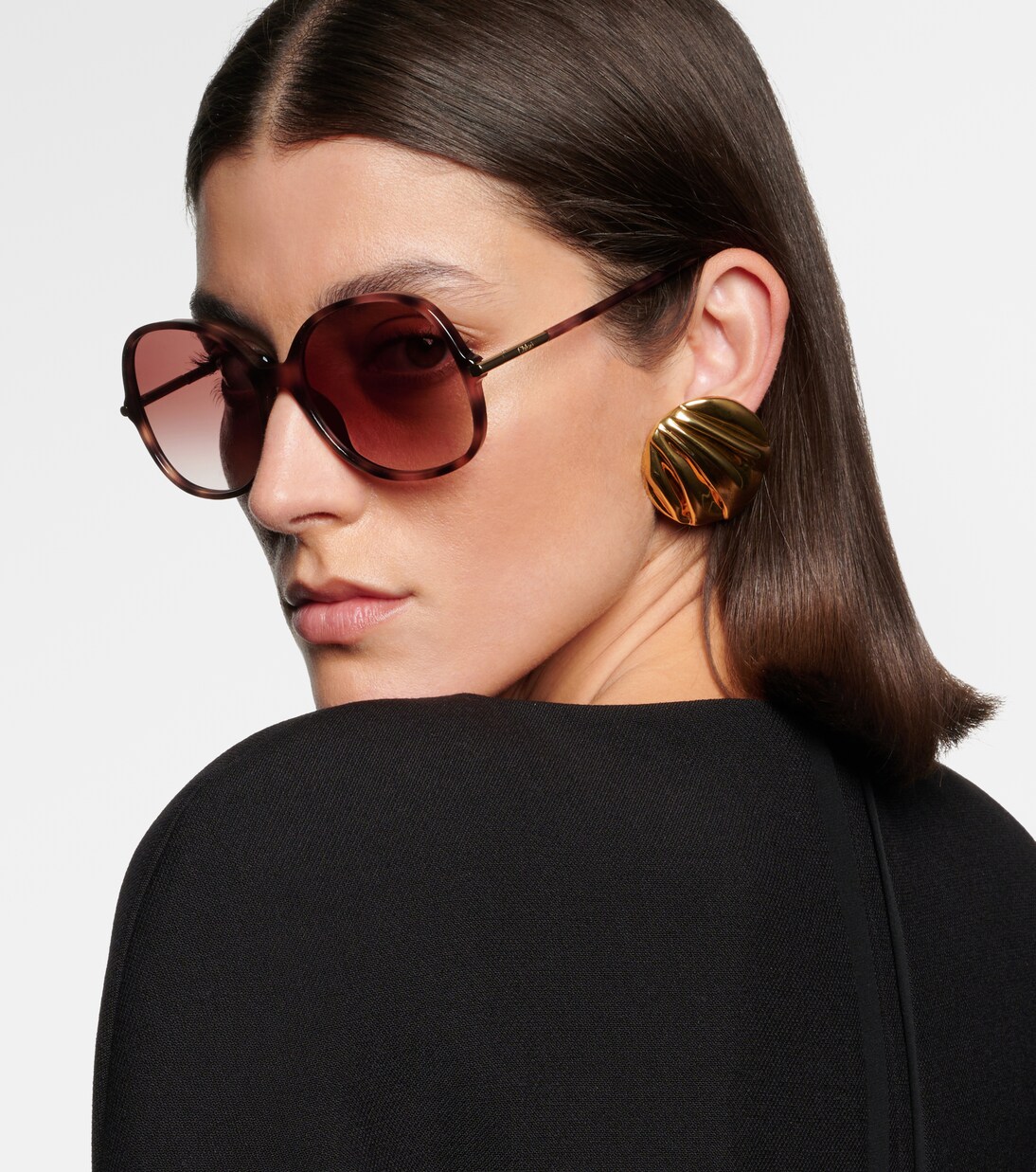 نظارات شمسية كبيرة Tubolar  | Chloé