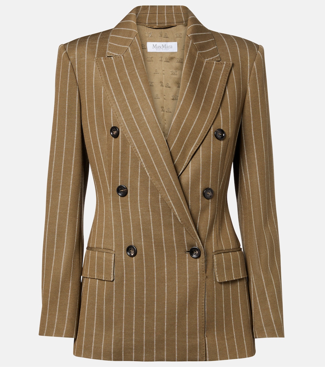 Blazer cruzado Balta con raya diplomática | Max Mara
