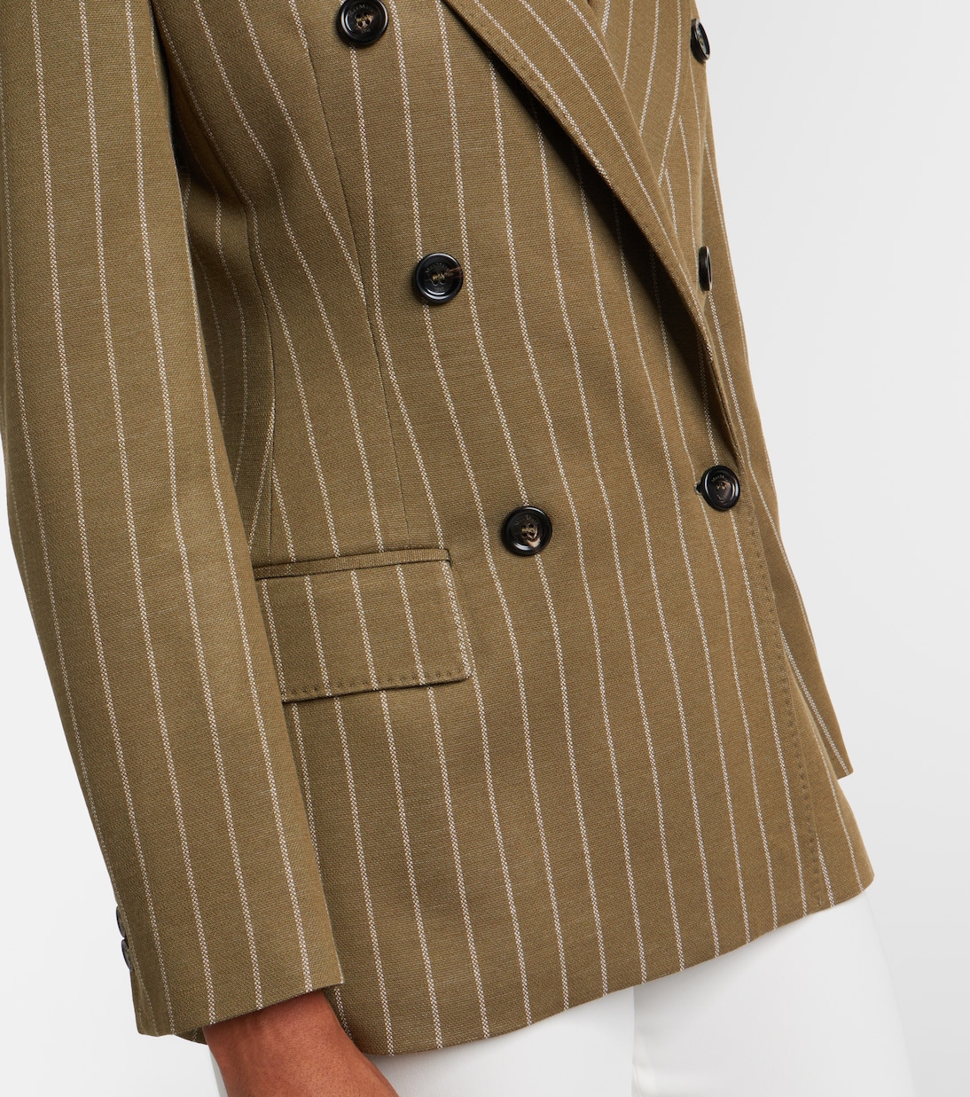 Blazer cruzado Balta con raya diplomática | Max Mara