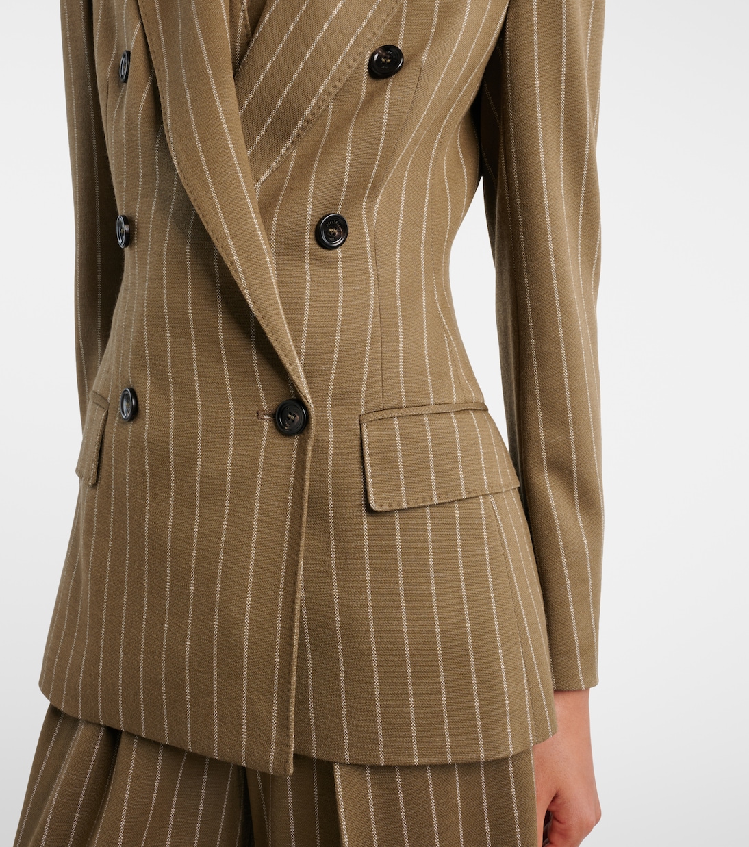 Balta pinstripe double-breasted blazer | Max Mara