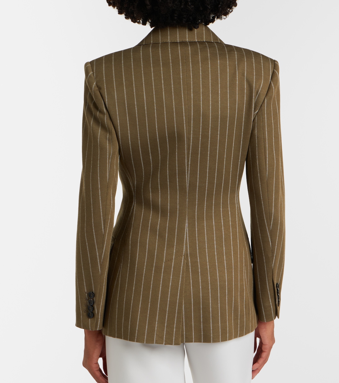 Blazer cruzado Balta con raya diplomática | Max Mara