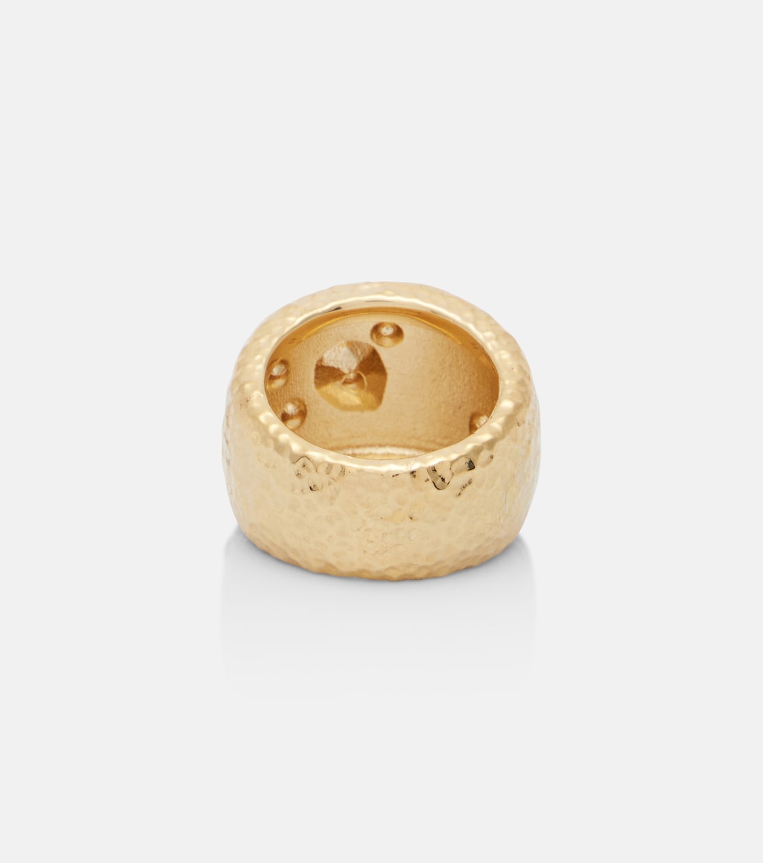 Scramble embellished gold-plated ring | Oscar de la Renta