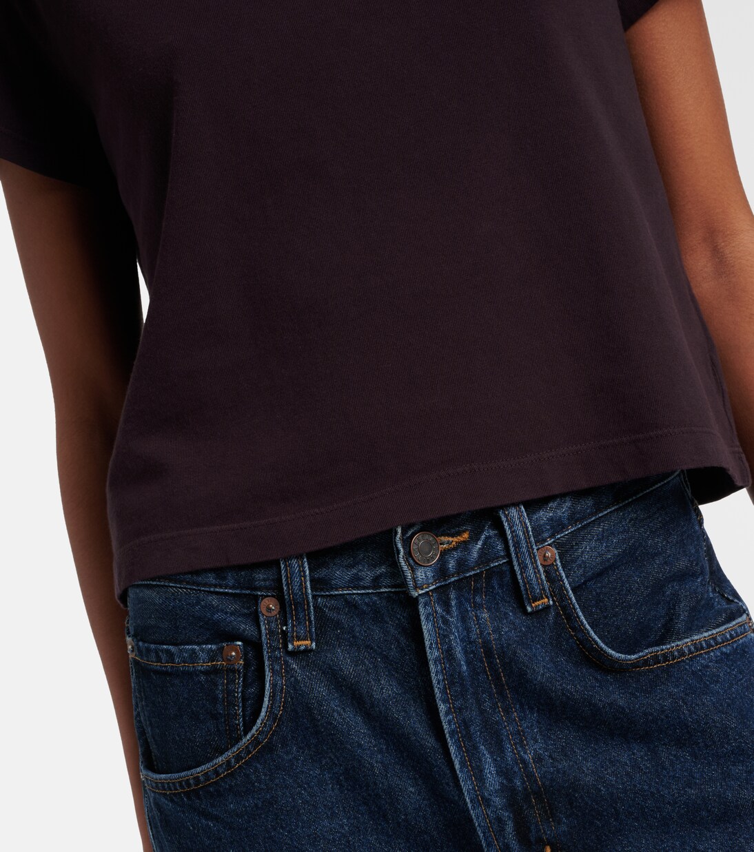 T-Shirt Adine aus Baumwoll-Jersey | Agolde