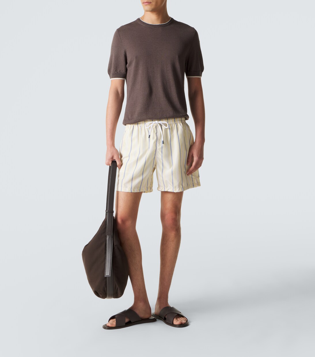Linen and cotton sweater | Fedeli