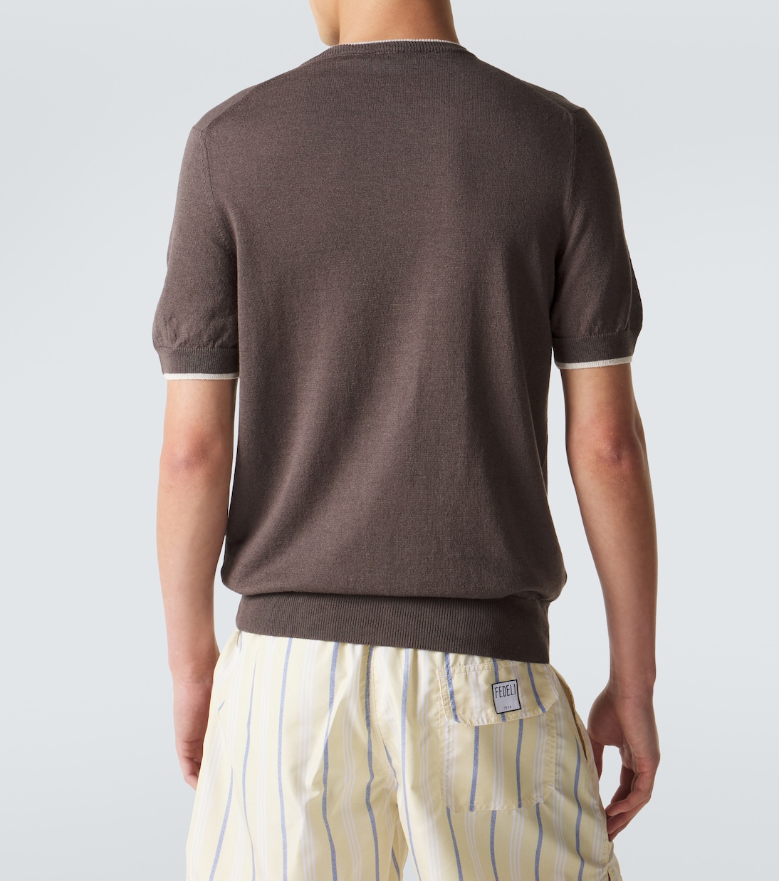 Linen and cotton sweater | Fedeli