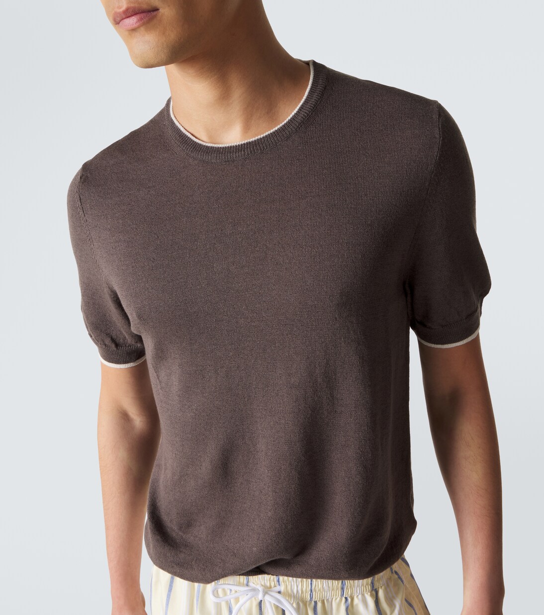 Linen and cotton sweater | Fedeli