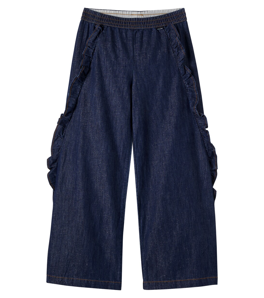 Ariana ruffled cotton-blend pants | Molo