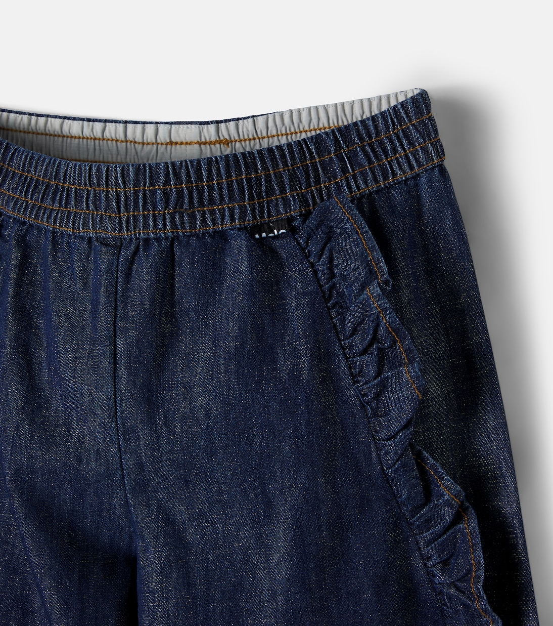 Ariana ruffled cotton-blend pants | Molo