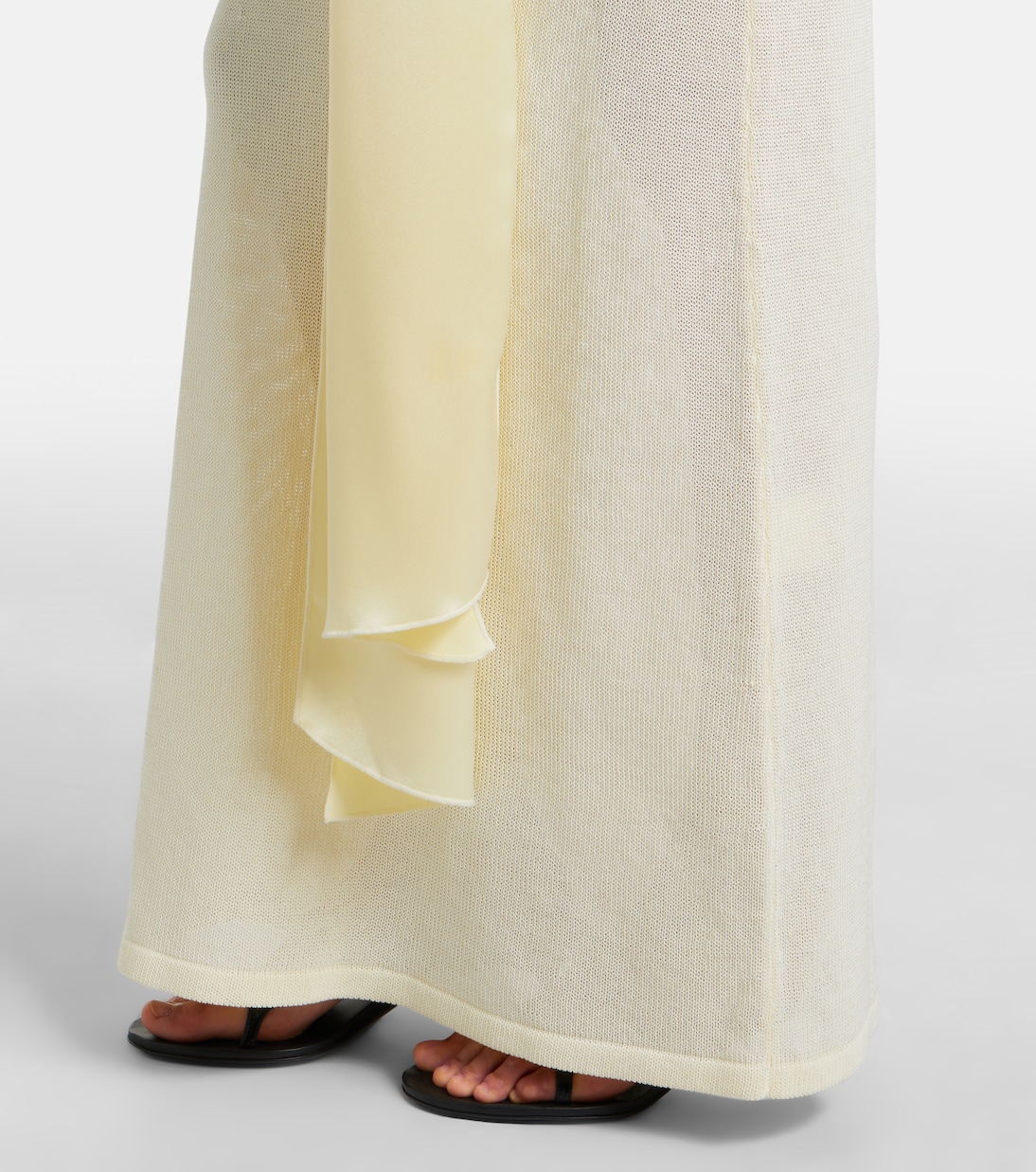 Maxikleid Nayra aus einem Baumwoll-Seidengemisch | Aya Muse
