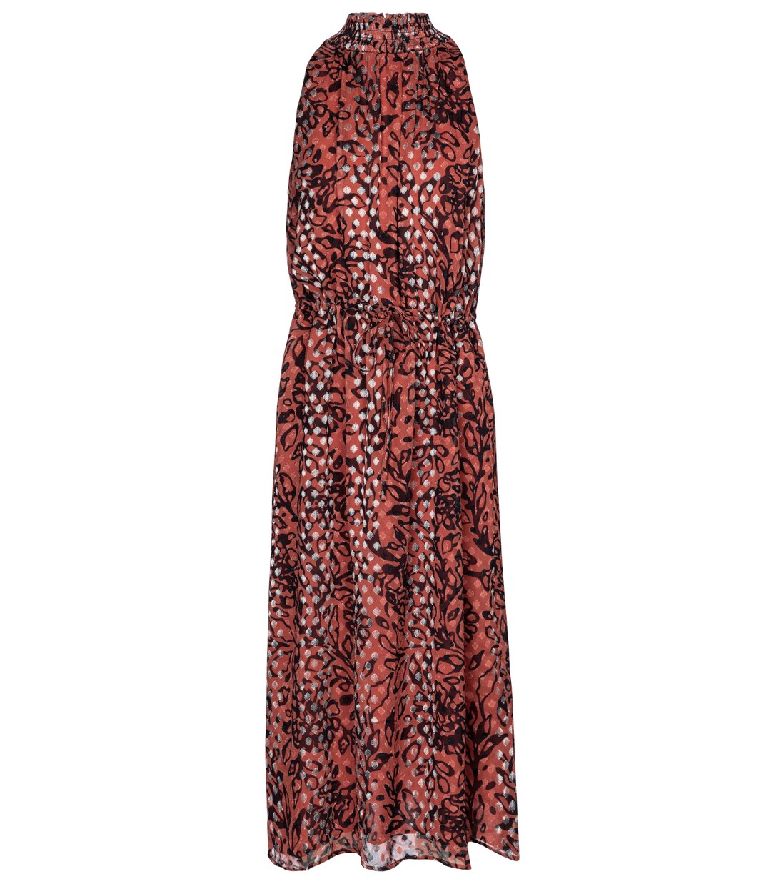 Robe longue Sheena à fleurs | Velvet