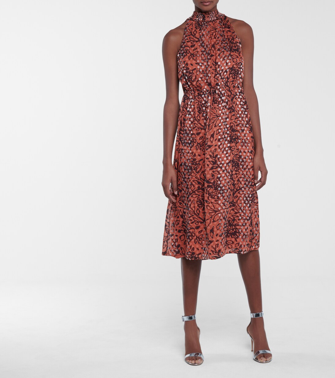 Robe longue Sheena à fleurs | Velvet