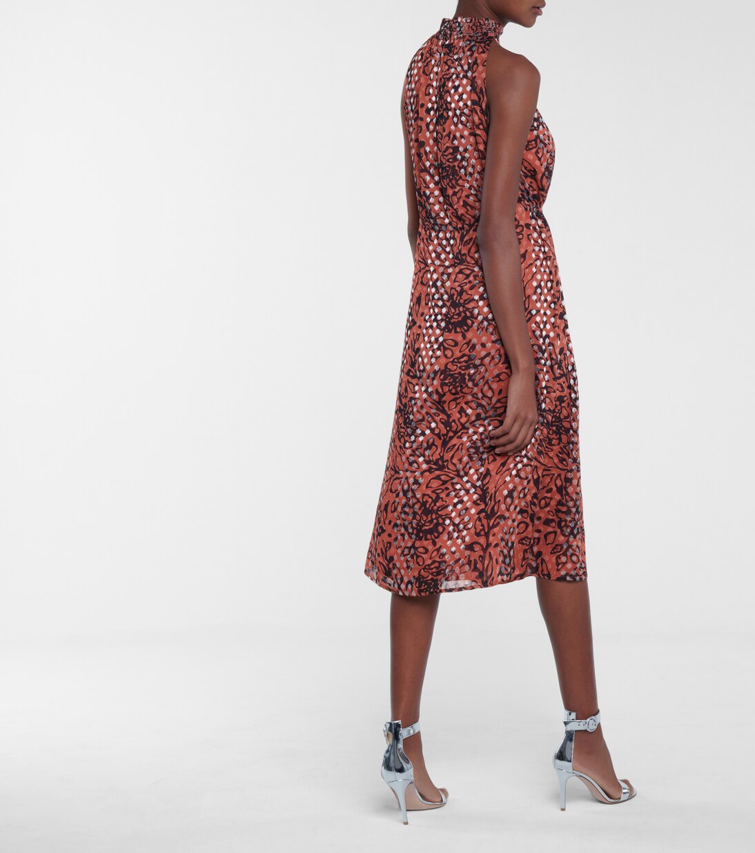 Robe longue Sheena à fleurs | Velvet