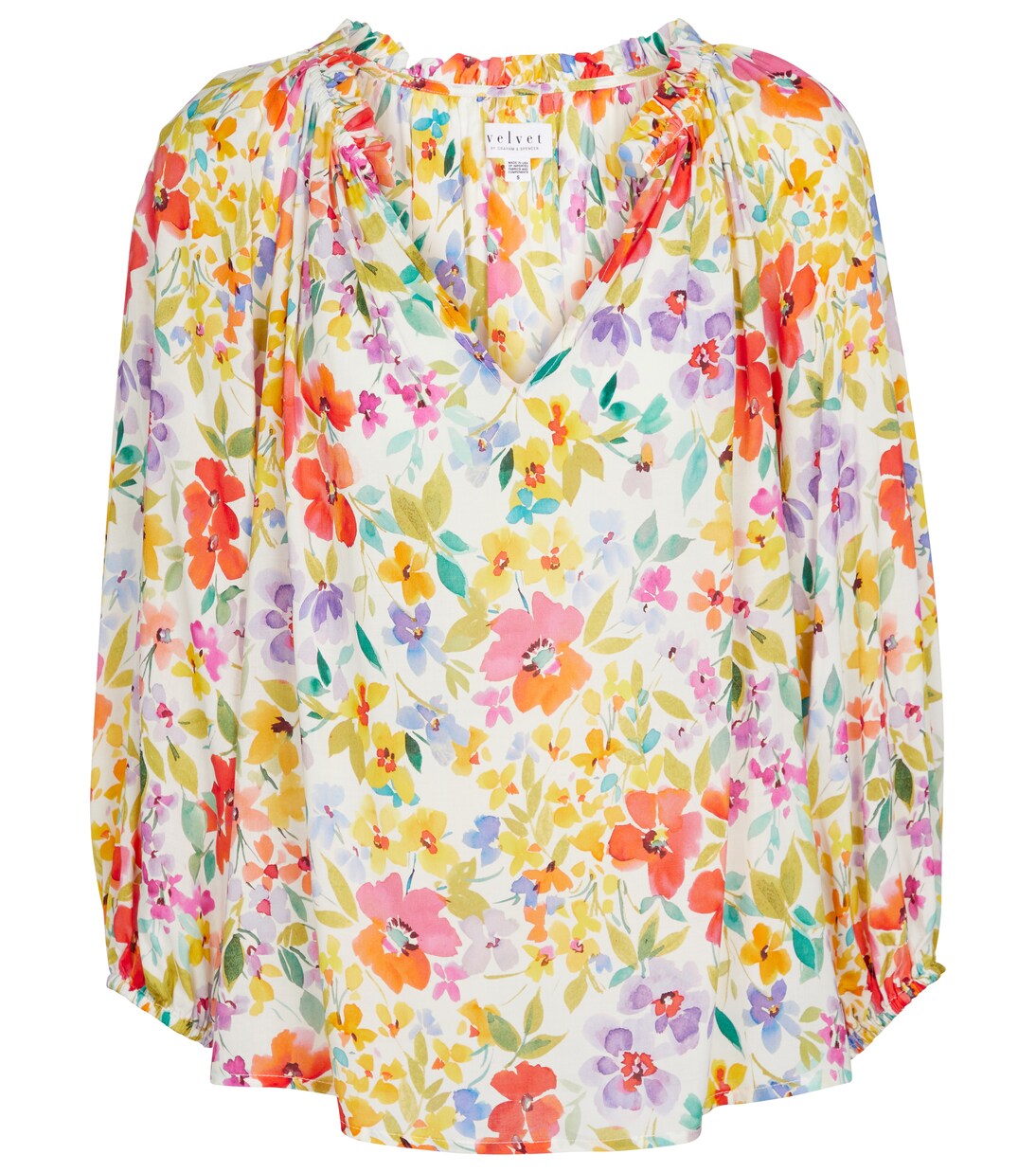 Blouse Tyra à fleurs | Velvet