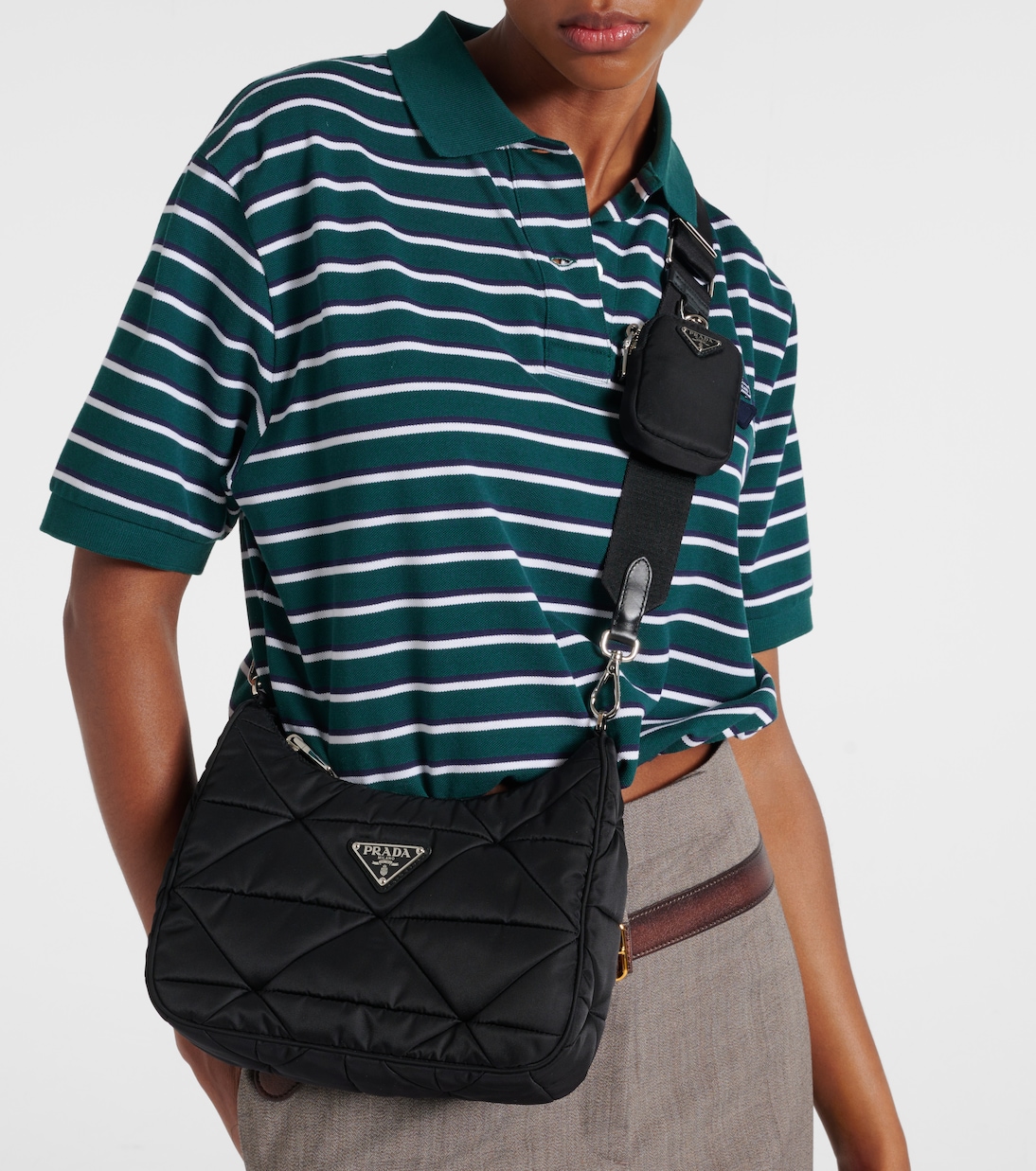 Schultertasche aus Re-Nylon | Prada