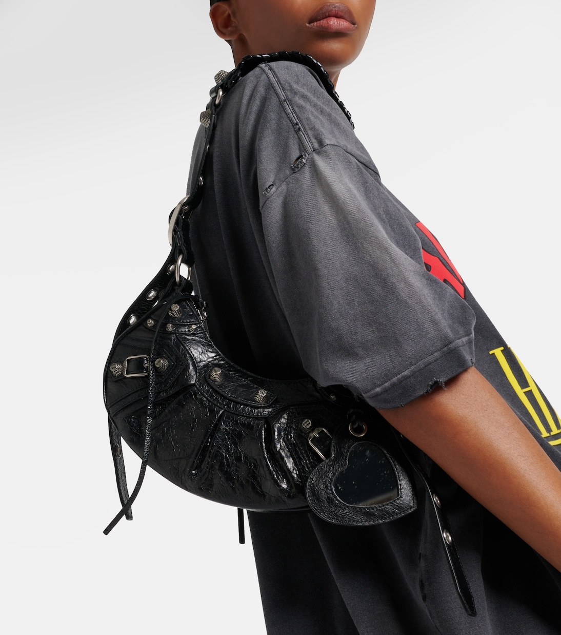 Le Cagole XS leather shoulder bag | Balenciaga