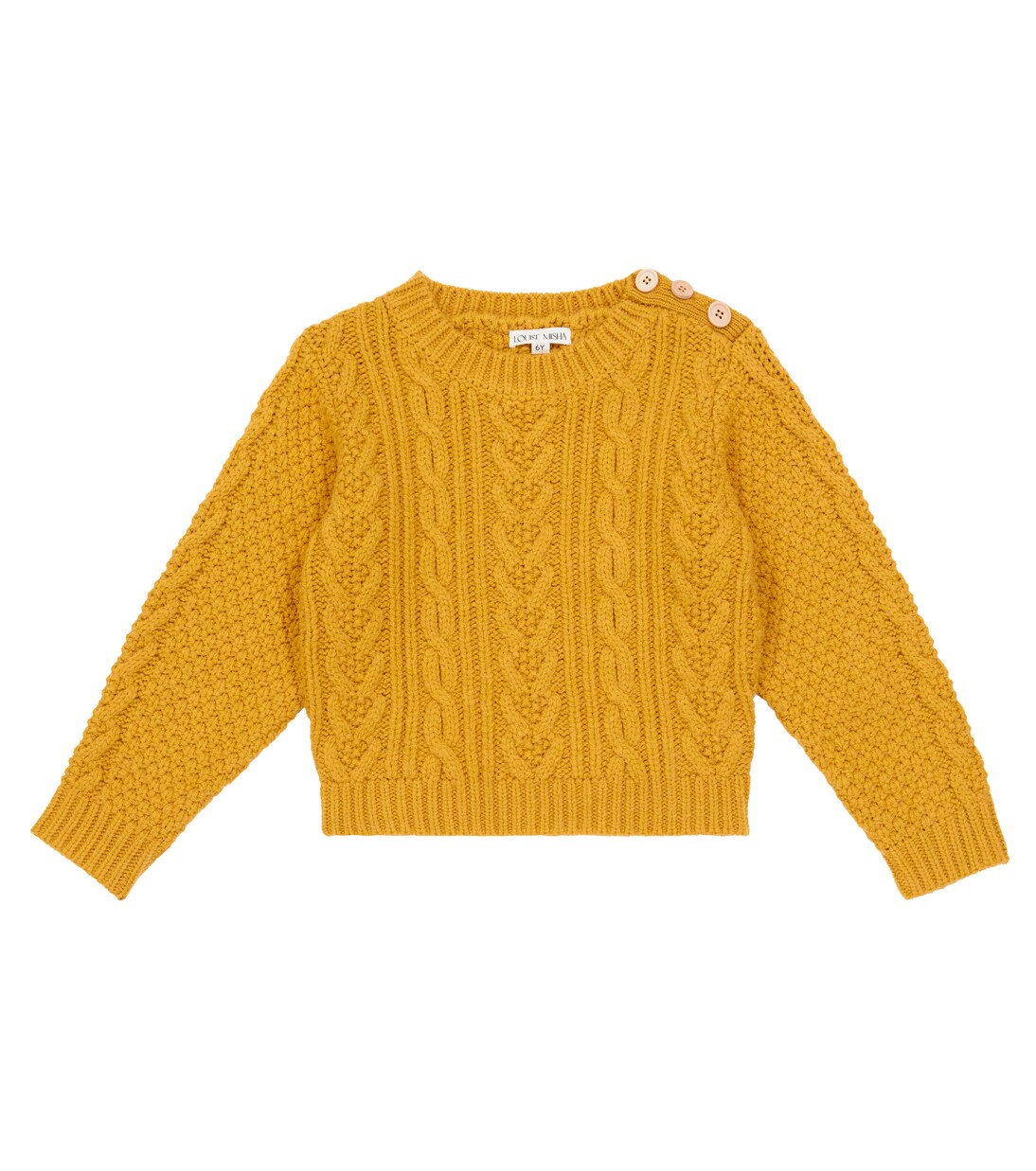 Aliou cable-knit sweater | Louise Misha
