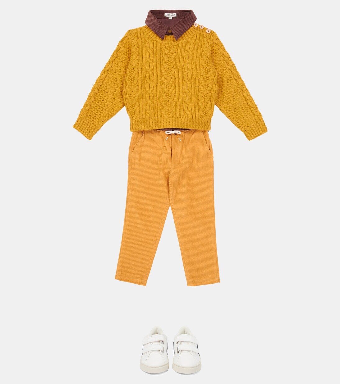 Aliou cable-knit sweater | Louise Misha