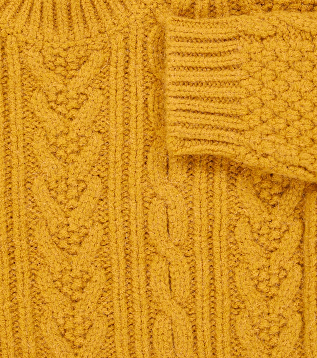 Aliou cable-knit sweater | Louise Misha