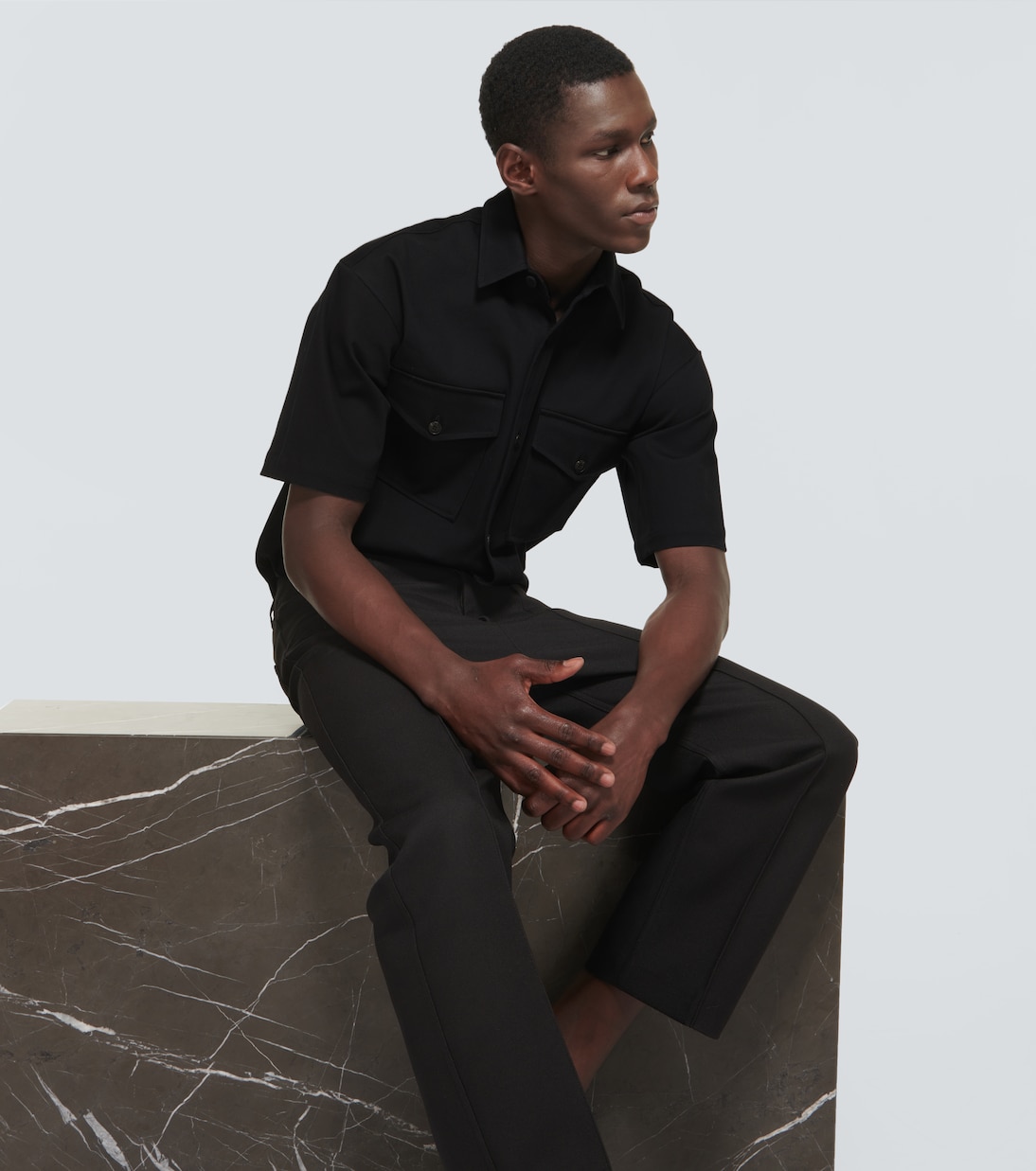 Chemise en coton mélangé | Nanushka