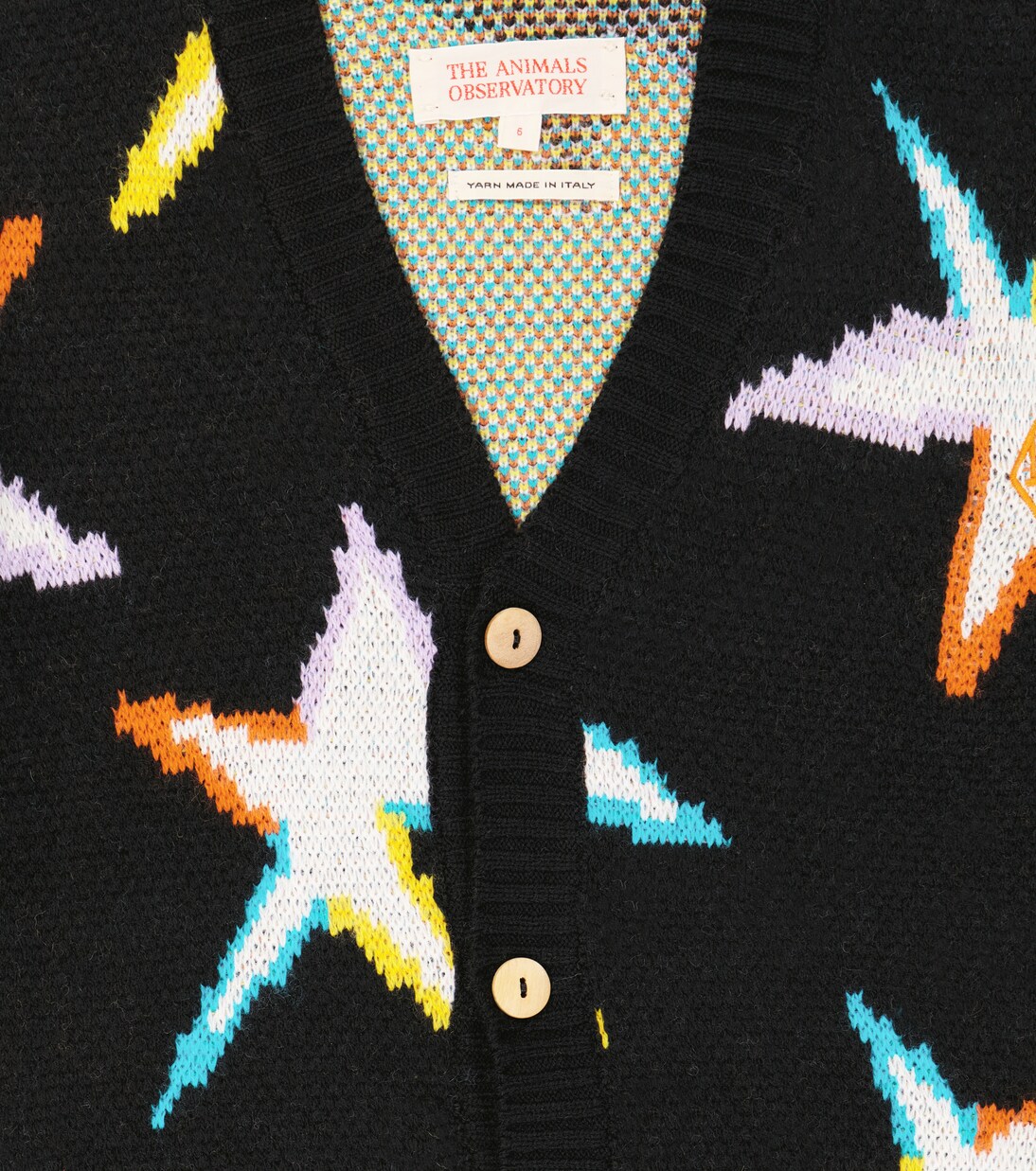 Racoon wool-blend cardigan | The Animals Observatory