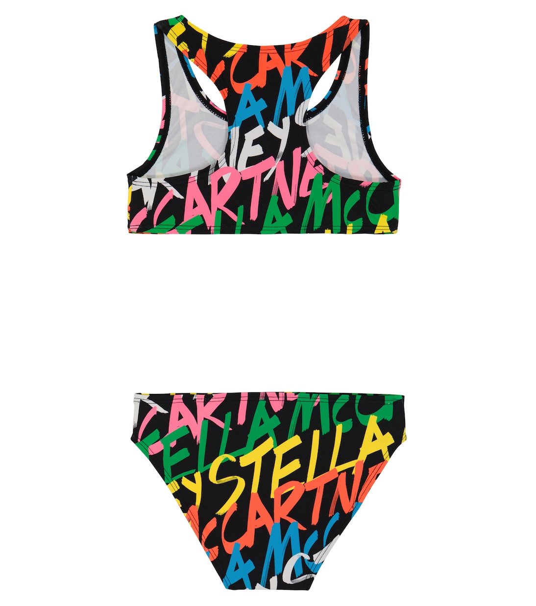 Logo printed racerback bikini | Stella McCartney Kids
