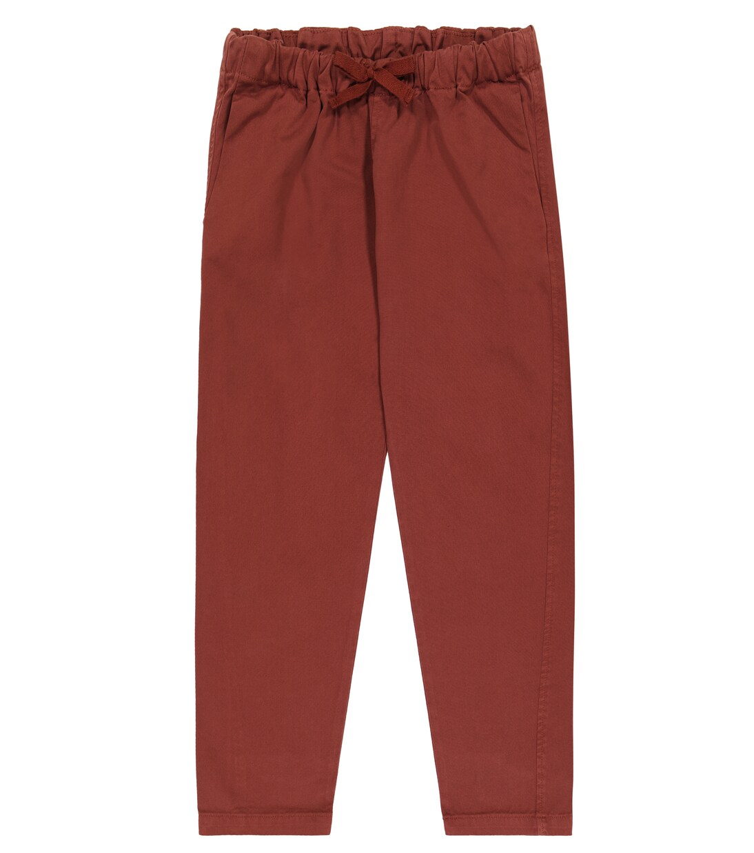 Leda striped cotton pants | Caramel