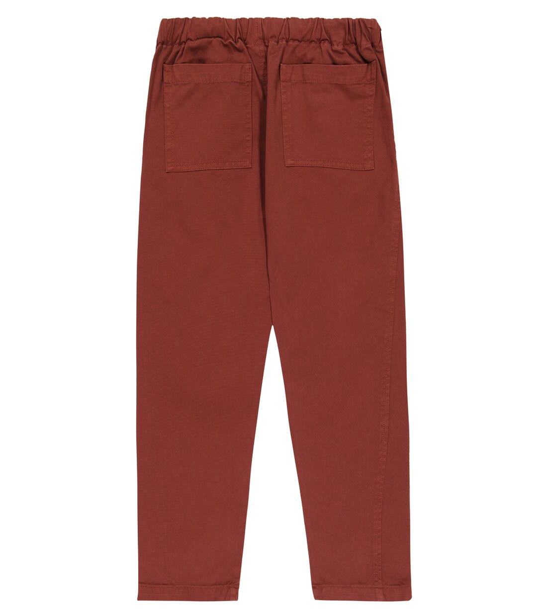 Leda striped cotton pants | Caramel