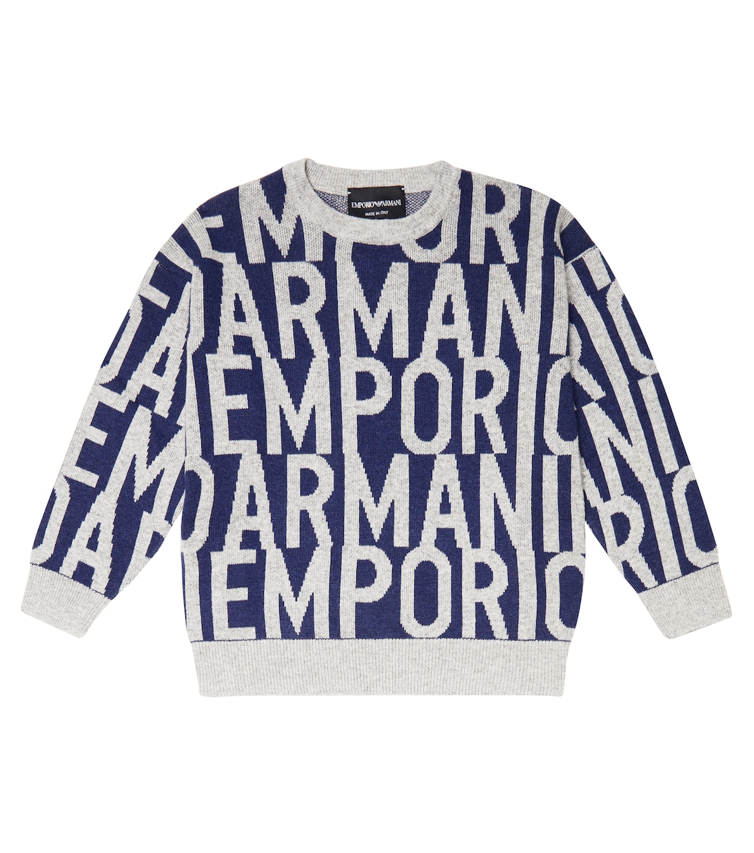Pullover aus einem Baumwollgemisch | Emporio Armani Kids