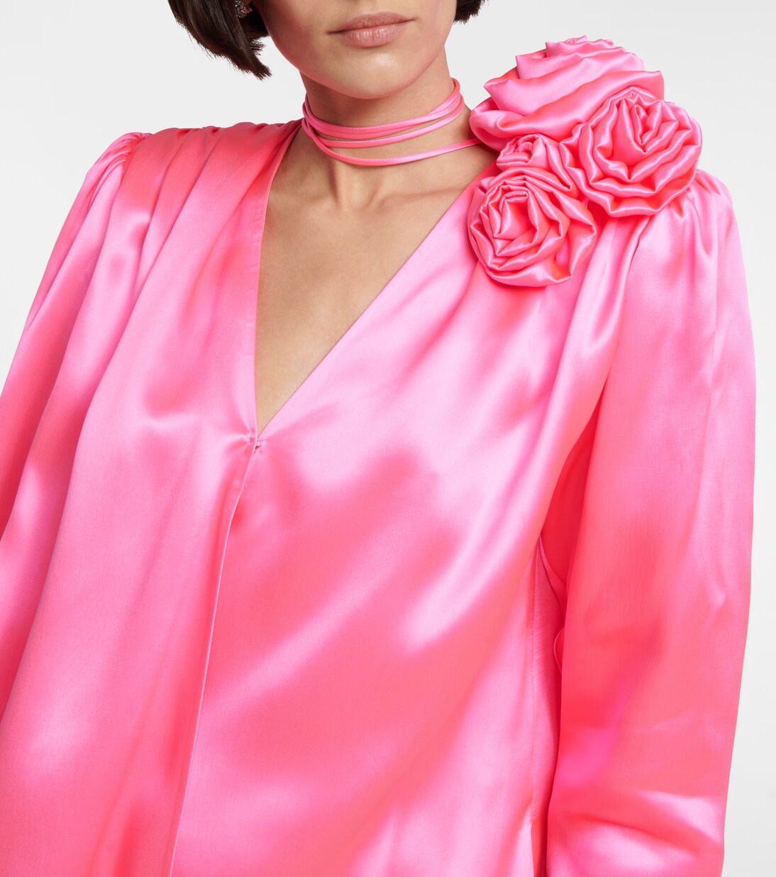 Verziertes Top aus Seide | Magda Butrym