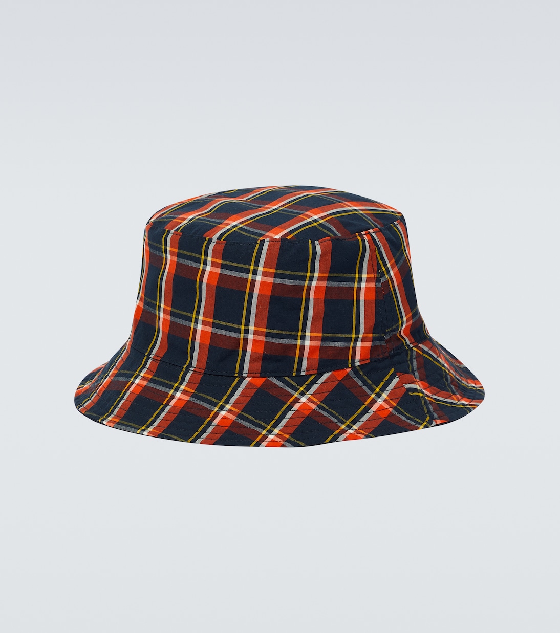 Logo checked cotton bucket hat | Kenzo