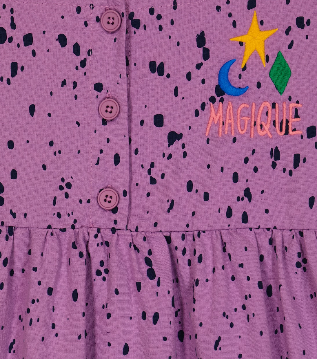 Printed cotton dress | Jellymallow