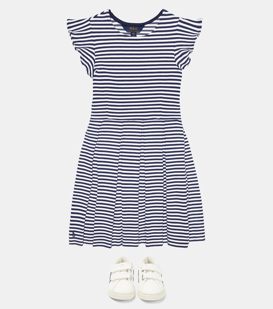 Striped cotton dress | Polo Ralph Lauren Kids