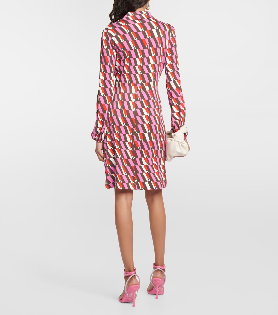 Robe portefeuille imprimée | Diane von Furstenberg