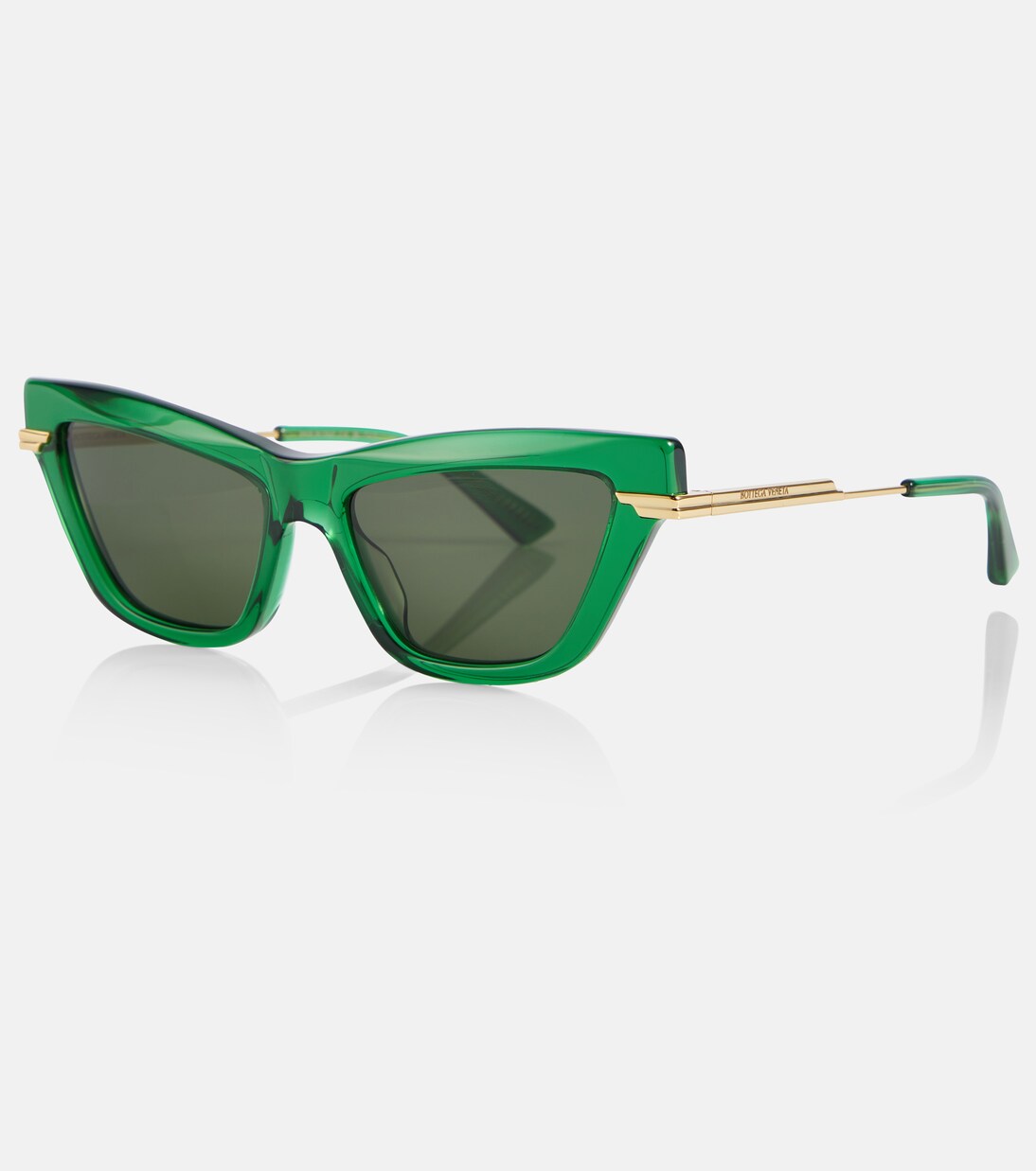 Angle cat-eye sunglasses | Bottega Veneta