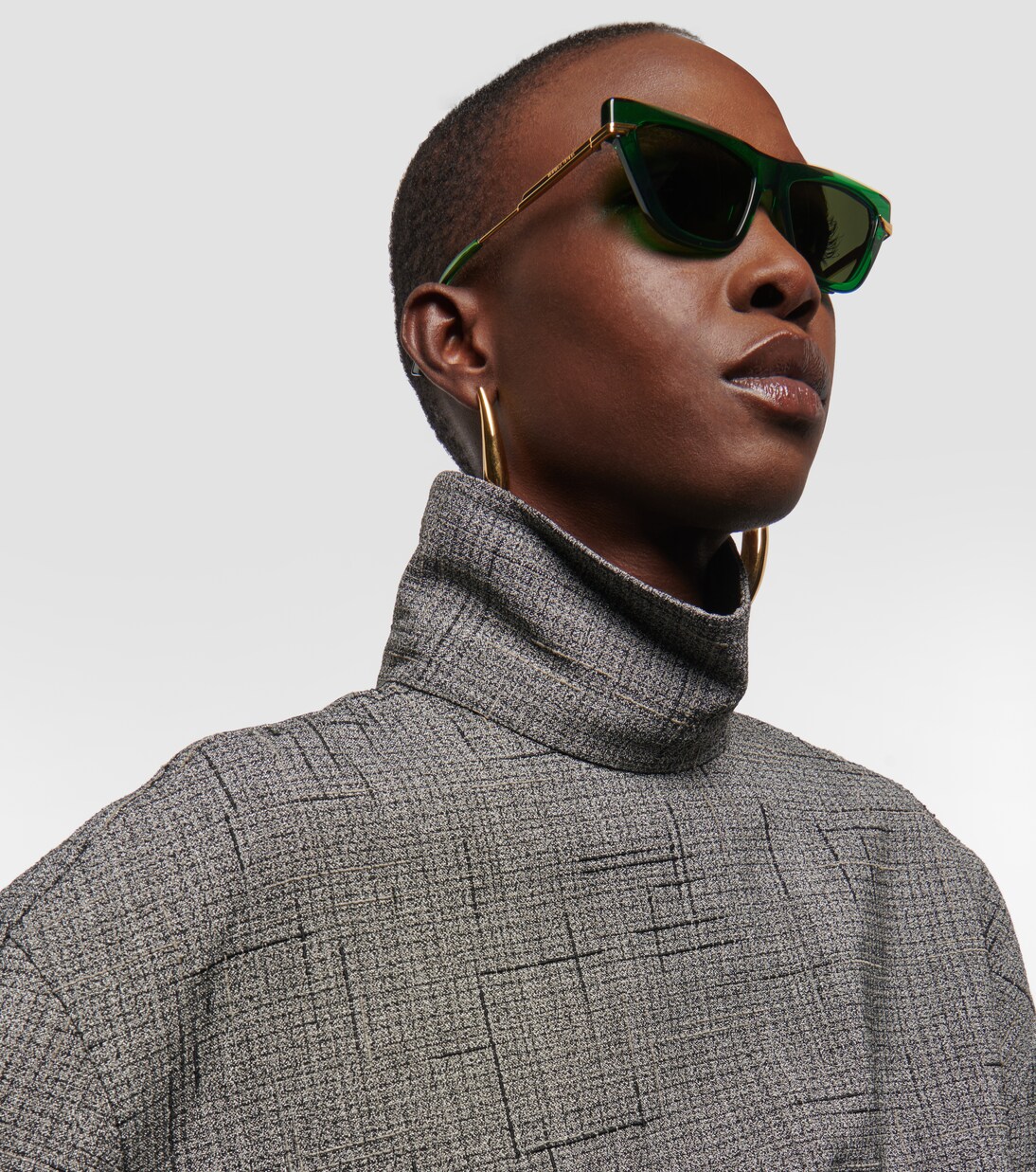 Angle cat-eye sunglasses | Bottega Veneta