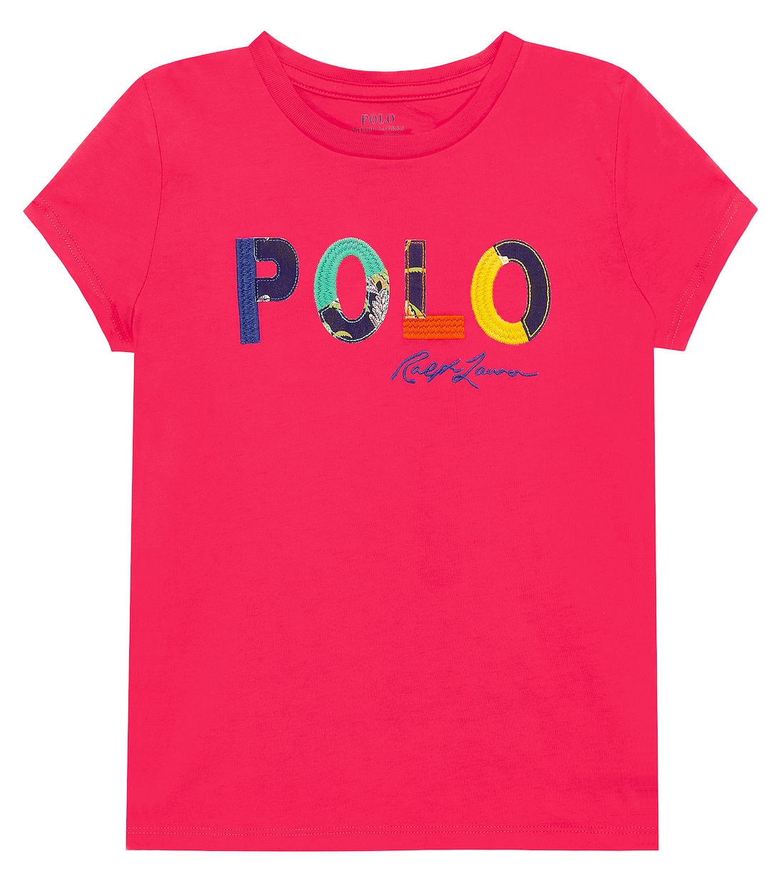 Embroidered cotton T-shirt | Polo Ralph Lauren Kids