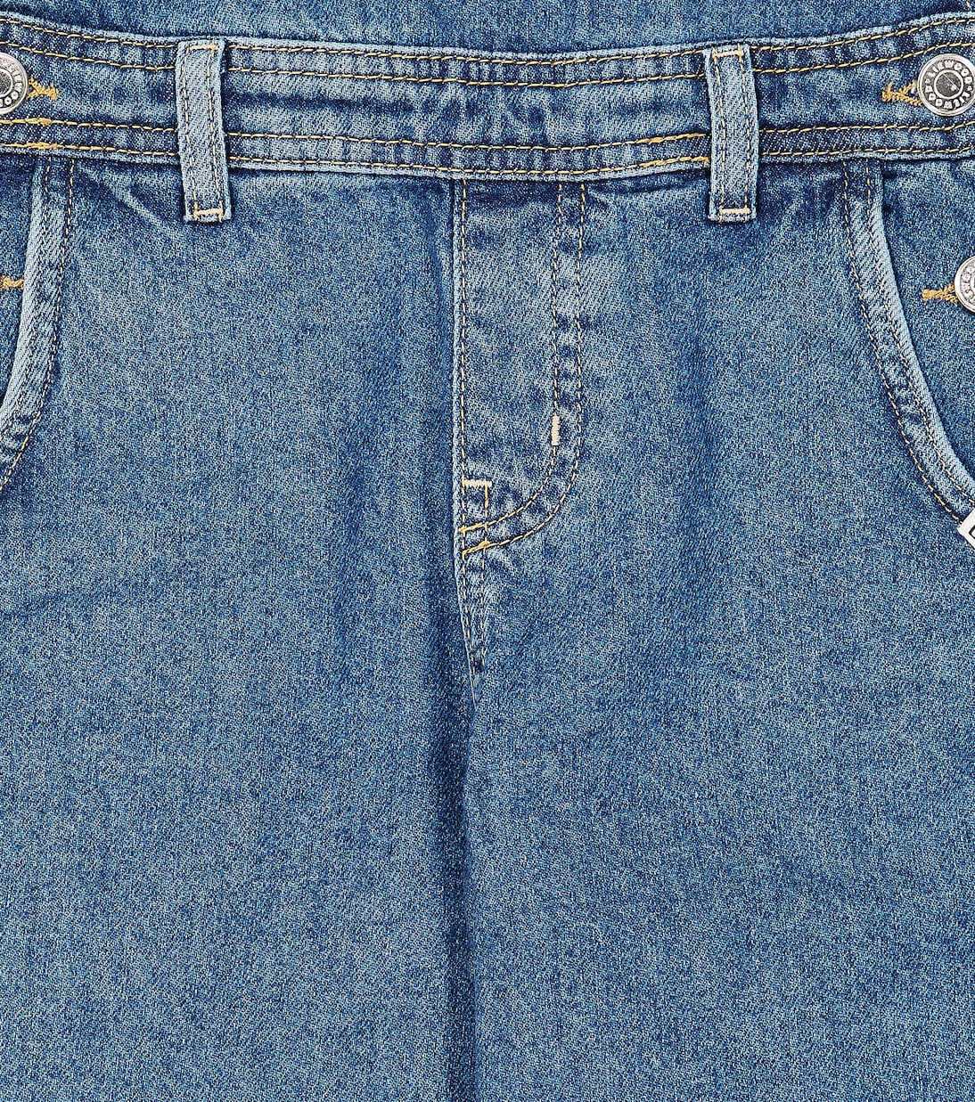 Indigo cotton denim overalls | Liewood